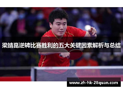 梁靖崑逆转比赛胜利的五大关键因素解析与总结